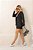 Blazer Preto Em Malha Neoprene Com Detalhe De Bolsos - 10161 - Imagem 3