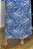 Vestido Maxi Midi Chemise Plus Size Azul Com Estampa Off White Acompanha Faixa - 42380 - Imagem 6