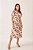 Vestido Midi Plus Size Estampado Em Crepe Acompanha Faixa - 42341 - Imagem 4