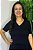 Conjunto De Saia Maxi Midi Plus Size Preto Com Detalhe De Listras - 13478 - Imagem 4