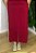 Conjunto De Saia Maxi Midi Plus Size Vinho Com Detalhe De Listras - 13478 - Imagem 7