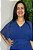 Vestido Plus Size Maxi Midi Azul Em Chiffon Acompanha Faixa Simple Life - 15379 - Imagem 3