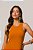 Vestido Maxi Midi Terracota Sem Manga Em Ribana Canelada Doce Trama - 104911 - Imagem 2