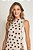 Vestido Longo Estampado Em Tule Sem Manga E Gola Alta Doce Trama - 105586 - Imagem 2