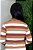 Conjunto Plus Size De Saia Midi Listrado De Off White Bege E Terracota - 13488 - Imagem 5