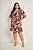 Vestido Plus Size Estampado Em Tule Com Manga 3/4  Doce Trama - 105545 - Imagem 1
