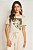 T-Shirt Cru Com Estampa Frontal Em Meia Malha Viscolinho Com Elastano Doce Trama - 105558 - Imagem 1