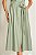 Vestido Midi Verde Em Viscoflow Com Botões Frontais E Faixa Doce Trama - 105419 - Imagem 3