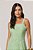 Vestido Maxi Midi Verde Em Viscose Bordada Sem Manga Doce Trama - 105480 - Imagem 2