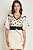 Blusa Preta Em Ribana Canelada E Estampa Frontal Em Sarja Four Way Doce Trama - 105590 - Imagem 1