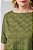 Conjunto De Saia Midi Evasê Verde Em Algodão Bordado - 3341 - Imagem 2