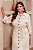 Vestido Plus Size Longo Cru Em Viscopoly Acompanha Cinto Valentina Ferreira - 46048 - Imagem 4