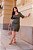 Vestido Plus Size Verde Em Couro PU Com Zíper Frontal Valentina Ferreira - 46045 - Imagem 3