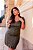 Vestido Plus Size Verde Em Couro PU Com Zíper Frontal Valentina Ferreira - 46045 - Imagem 2