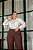 Camisa Plus Size Estampada Em Pele De Pêssego Valentina Ferreira - 46027 - Imagem 1