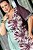 Vestido Plus Size Estampado Em Pele De Pêssego Acompanha Cordão Valentina Ferreira - 46083 - Imagem 2