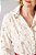 Camisa Plus Size Off White Bordada De Manga Longa E Botões Frontais - 3304 - Imagem 3