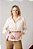 Camisa Plus Size Off White Bordada De Manga Longa E Botões Frontais - 3304 - Imagem 2