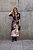 Vestido Maxi Midi Estampado Em Viscose Com Botões Frontais E Acompanha Cinto - 25038 - Imagem 6