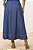 Vestido Maxi Midi Jeans Com Zíper Frontal E Acompanha Faixa Titanium - 27932 - Imagem 6