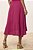 Vestido Pink Em Viscopoly Com Barra Assimétrica Acompanha Faixa Titanium - 27980 - Imagem 7
