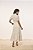 Vestido Chemise Maxi Midi Listrado Com Botões Encapados E Faixa Titanium - 28029 - Imagem 2