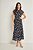 Conjunto De Saia Maxi Midi Preto Com Poá Off White Em Tule Doce Trama - 105664 - Imagem 1