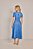 Vestido Maxi Midi Jeans Godê Acompanha Faixa Laura Rosa - 810998 - Imagem 2
