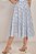 Vestido Maxi Midi Estampado Em Crepe Acompanha Faixa Laura Rosa - 811061 - Imagem 6