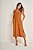 Vestido Midi Conhaque Em Moletinho Viscolinho Com Elastano Doce Trama - 105551 - Imagem 1