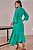 Vestido Verde Transpassado Assimétrico E Acompanha Faixa Império Jeans - 56924 - Imagem 2