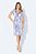 Vestido Estampado Transpassado Em Malha Stretch Com Fivela Orgânica Clamila - 10750 - Imagem 1
