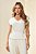 Blusa Cru Em Meia Malha Viscolinho Com Elastano E Fivela Dourada Doce Trama - 105876 - Imagem 1