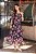 Vestido Maxi Midi Estampa Floral Em Tule Acompanha Faixa Jany Pim - 6434 - Imagem 3