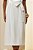 Vestido Midi Cru Sem Manga Em Marant Linên Acompanha Faixa Doce Trama - 105869 - Imagem 3