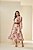 Saia Maxi Midi Estampada De Vermleho Em Tule Três Marias Doce Trama - 105981 - Imagem 2