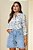 Camisa Estampada Em Viscose De Manga 3/4 Com Martingale Doce Trama - 105762 - Imagem 1