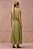 Vestido Longo Verde Em Crepe Texturizado Com Saia Plissada P.A Concept - VE260045 - Imagem 2