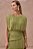 Vestido Longo Verde Em Crepe Texturizado Com Saia Plissada P.A Concept - VE260045 - Imagem 4