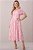 Vestido Maxi Midi Estampado Em Viscolinho Acompanha Cordão Tatá Martello - 6321 - Imagem 1