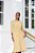 Vestido Amarelo Em Crepe Com Detalhes Em Renda E Acompanha Cinto Tatá Martello - 5927 - Imagem 2