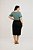 Blusa Plus Size Verde Em Viscose Com Detalhes De Guipir Nítido Jeans - 04193 - Imagem 4