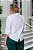 Camisa Plus Size Branca Com Botões Frontais Funcionais E Traseiros Decorativos - 32046 - Imagem 2