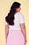 Blusa Plus Size Off White Com Detalhe De Botões E Manga Curta Hadaza - 20509 - Imagem 2