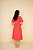 Vestido Midi Coral Com Bolso Cargo E Acompanha Cinto Hadaza - 051672 - Imagem 2