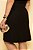 Vestido Plus Size Preto Com Bolsos Frontais Acompanha Faixa Hadaza - 51662 - Imagem 7