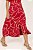 Vestido Estampado De Vermelho E Bege Em Malha Visco Rogeant - 5211502 - Imagem 3