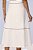 Vestido Midi Off White Em Sarja Com Detalhe Em Vivo Off White E Azul Titanium - 28141 - Imagem 6