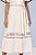 Vestido Maxi Midi Off White Com Bordado E Vivo Em Marrom Acompanha Faixa Titanium - 28092 - Imagem 4