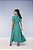 Vestido Maxi Midi Verde Em Viscopoly Faixa Com Fivela Orgânica Titanium - 28128 - Imagem 2